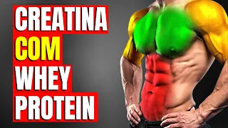 Isso é o que Acontece Quando Você Toma Creatina + Whey Protein / Suplemento | CORPO HIPERTROFIADO