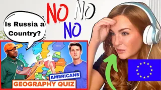 Americans Try to Label A Map of Europe  | Irish Girl Reacts