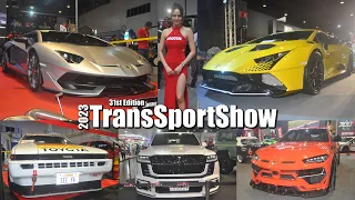 31st Trans Sport Show 2023 | SMX Convention Center Manila | Super-cars, JDM Cars, SUVs & Girls