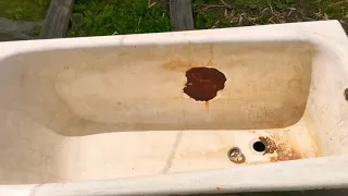 Как устранить ржавчину в ванне
