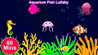 Baby Lullaby Soothing fishes Calming Undersea Animation  Aquarium Fish Lullaby #001