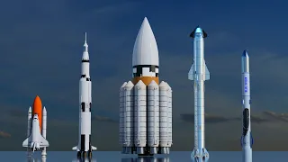 Boeing's 4 Million lbs Payload Rocket (LMLV) Large Multipurpose Launch Vehicle Concept