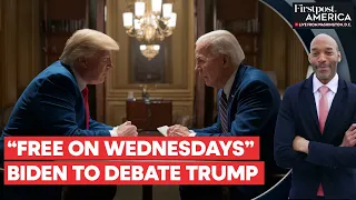 Biden and Trump Agree to Debate in June and September | Firstpost America