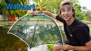 CHEAP Walmart FISH TRAP Catches TONS of FISH!!