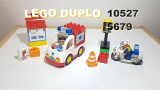 LEGO DUPLO - 10527 Ambulance, 5679 Police Bike