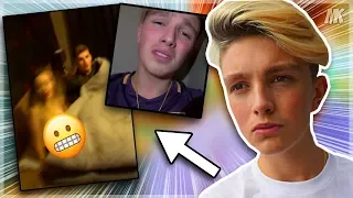 Morgz Finds Girlfriend Getting The Ch33ks Destroyed (He Cried)