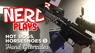 Nerd³ Plays... Hot Dogs, Horseshoes & Hand Grenades - Range Anxiety