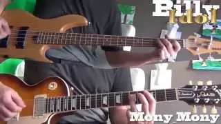 Billy Idol - Mony Mony (Guitar & Bass cover)