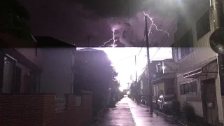 Thunderstorm in Tokyo / 東京の雷