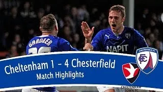 Cheltenham Town 1-4 Chesterfield