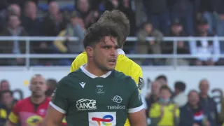 TOP 14 - Essai de Damian PENAUD (ASM) - ASM Clermont - Section Paloise - J08 - Saison 2021/2022