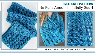 No Purls About It - Free One Skein Knitting Pattern