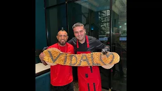 Arturo Vidal visit Czn Burak Dubai Mall | W B Chef