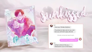 Sunkissed! • SemiShira Summer Special! • Haikyuu Texts [fluffy!!]