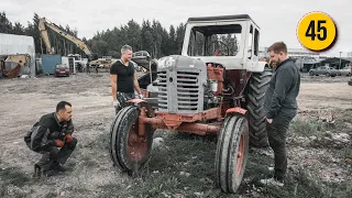 Примерка восстановленных деталей для трактора МТЗ-50 1969 года БАТЯ