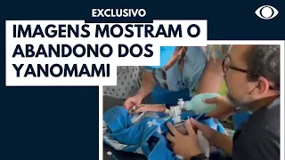 Jornalismo da Band mostra com exclusividade imagens do abandono dos Yanomami