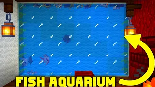 Minecraft: How to make Beautiful Aquarium