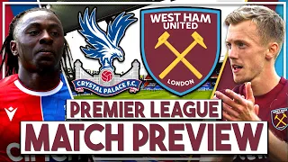 Crystal Palace v West Ham Utd Preview | 'MUST win for Hammers but Glasner is impressive' #CRYWHU