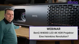 XXL-Seminar: BenQ W4000i 4K LED Projektor - Alles was Ihr über ihn wissen müsst!