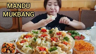 REAL MUKBANG👩🏼‍🍳 ТАКИЕ ВКУСНЫЕ МАНТЫ Я СЧАСТЛИВА ГОТОВИТЬ И ЕСТЬ ИХ  ЦЕЛЫЙ ДЕНЬ