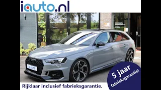 Audi RS4 Avant 2.9 TFSI quattro Panoramadak / Keramische remmen / Virtual Cockpit / 20"