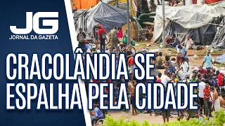 Usuários da Cracolândia se espalham pela cidade e nossa equipe flagra venda de drogas na rua