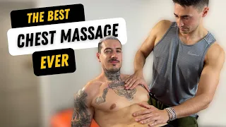 EPIC Chest Massage to “The Sir” - ASMR video