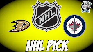 Winnipeg Jets vs Anaheim Ducks 10/13/21 NHL Free Pick, Free NHL Betting Tips