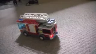 Lego firetruck 60002 with working lights