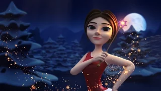 Animated Christmas Card Template - Christmas Fairy Magic