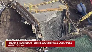 1 dead, 3 injured in Missouri bridge collapse