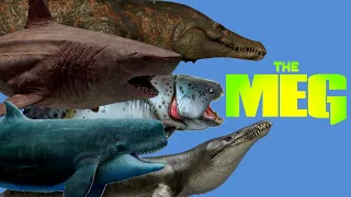 The 10 Giant Creatures In The Meg Novels & Movies