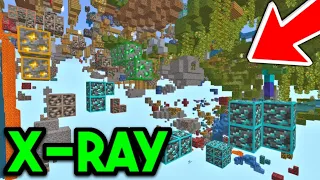 How To Xray In Minecraft Bedrock 2024! - Android, IOS, Windows 11, Xbox, PS5