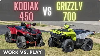 Grizzly 700 VS Kodiak 450  |  Picking the right Yamaha