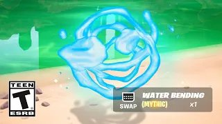 WATER BENDING Mythic NOW in Fortnite!