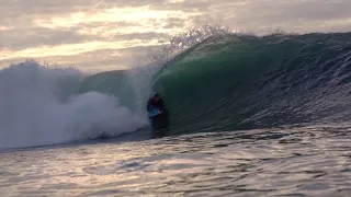 LAST LIGHT // Isolated Slabs In Cornwall, UK // #bodyboarding #surf