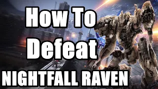 Armored Core 6 Boss Fight - How to Defeat NIGHTFALL RAVEN