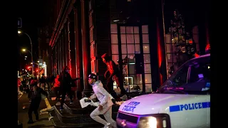 Беспредел в Нью Йорке. Судная ночь. Looting and rioting in NYC streets May 2020