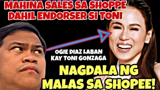 OGIE DIAZ SINISI SI TONI GONZAGA SA MATUMAL NA SALES SA SHOPEE? NAGDALA NG KAMALASAN SA SHOPEE?