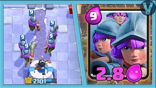 The FASTEST musketeers IN THE WORLD! Wild Flex for 2.8 ELIXIR / Clash Royale