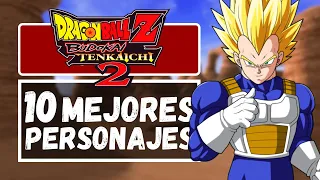 Los 10 Mejores Personajes de Dragon Ball Z Budokai Tenkaichi 2