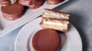 ЧОКО ПАЙ в Домашних условиях. Печенье Choco Pie 🍫 на песочном тесте