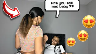 Starting An Argument Then FL@$H!NG My Girlfriend!! *Hilarious Reaction*