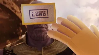 The most realistic hand ever made in Labo Garage VR