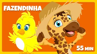 Fazendinha - Giramille 55 min | Desenho Animado Musical