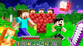 Kid Summons Herobrine in His Minecraft World..