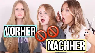 Ich schneide LENI'S HAARE ab ... ( 30 cm WEG ! ) | Dagi Bee