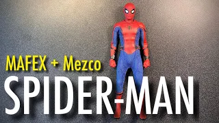 MAFEX + Mezco SPIDER-MAN (Homecoming) Kitbash | Custom Action Figure