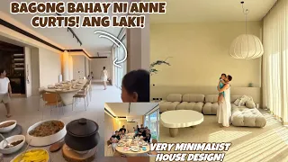 BAGONG BAHAY NI ANNE CURTIS NAPAKALAKI VERY MINIMALIST DESIGN LANG 😍 GANDA NG KITCHEN NI ERWAN