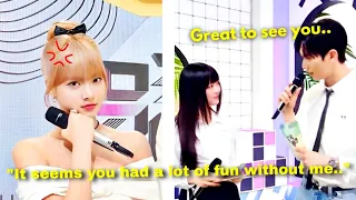 Chaemin lied to Eunchaw when she asked him this on a live show..